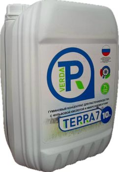 Humic concentrate for plants "TERRA 7" container 1000 liters Max. Moisture (%) 92% Quality 100% solubility Source Material Leonardite - CSPA “VERDATERRA” - Russian Federation