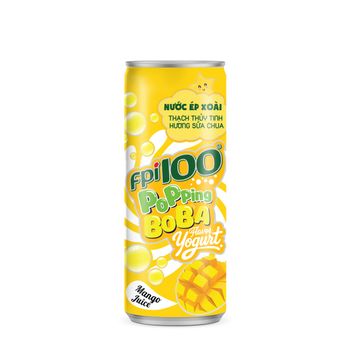 Mango Jelly Juice in Glass Bottle FPI100 with Yogurt Flavor Form Bottle Container Material Glass Texture Creamy And - Vihamark - Vietnam