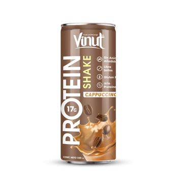 Hot Product VINUT 330ml Protein Shake with Cappuchino Flavor OEM/ODM Service Wholesaler Vietnam Factory - NAM VIET FOODS AND BEVERAGE JOINT STOCK COMPANY - Vietnam