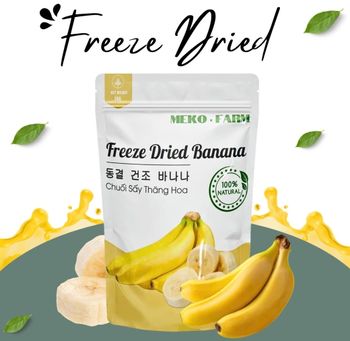 Freeze-Dried Banana Powder - Mekong Herbals - Vietnam