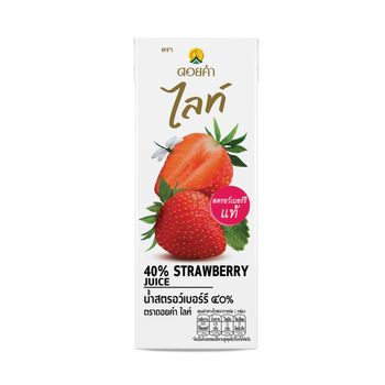 40% Strawberry Juice Doi Kham Lite Brand - Doi Kham Food Products Company Limited - Thailand