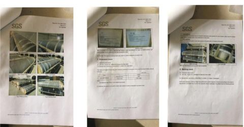 Graphite Electrode Certification:SGS certificate from Qingdao TTWY International Trade Co., Ltd.