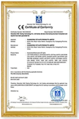 Product quality assurance certificate of Guangzhou Huali Feiyang International Import and Export Co., Ltd. – certificate photo, supplier certificates section