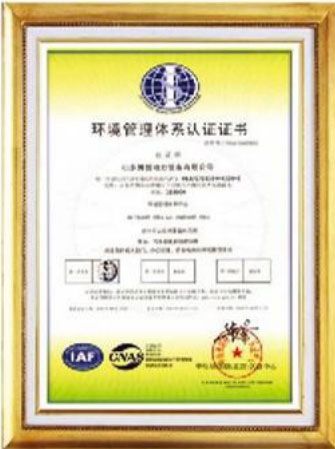 Honor certificate of Shandong Leo International Trading Inc. – certificate photo, supplier certificates section