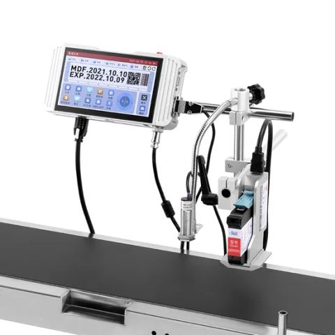 Automatic Expiry Date Batch Qr Logo Online Tij Inkjet Printer Coding ...