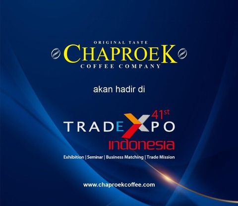 Trade Expo Indonesia 2026 event of Chaproek Coffee Company – event photo, supplier events section