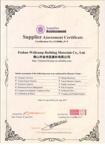 BV Cetificate certificate of FOSHAN SOEASY MODULAR HOUSING CO.,LTD – certificate photo, supplier certificates section