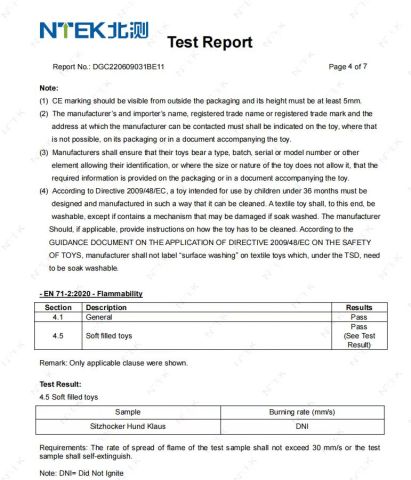 NTEK certificate from FOSHAN BUDDYHOME HOUSEWARE CO., LTD.