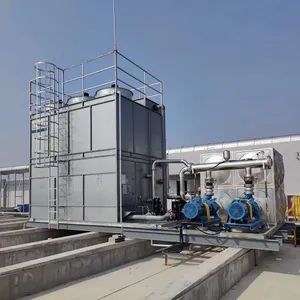 CTI Certified Closed Loop Combined Flow Cooling Tower for Urban HVAC ...