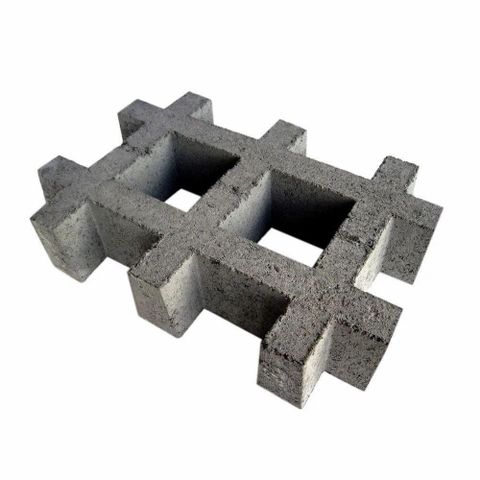 Paver Block Absorption Grey Concrete Interlocking Paver Block Color Grey Grade M 30 Material ...
