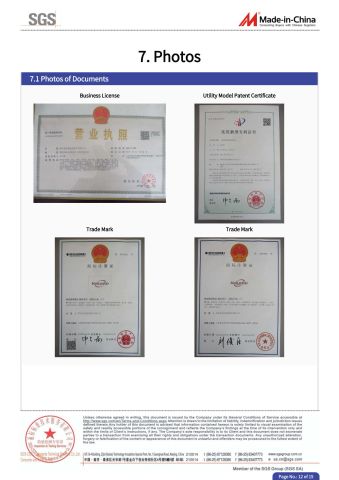 Invention patents and trademarks certificate from Qingdao Carlock Sealing Technology Co., Ltd