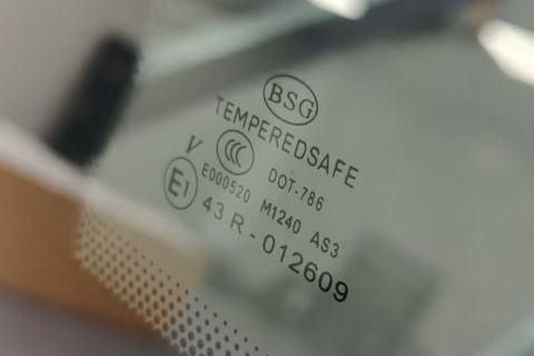 Automotive - specific explosion - proof tempered glass certificate from Zhongshan Luoxi Technology Co., Ltd.