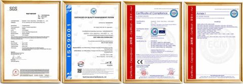 CERTIFICATE certificate from Shandong Baoli Intelligent Manufacturing Co., Ltd.