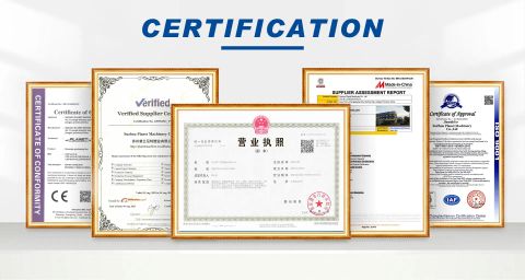 Certificate certificate from Suzhou Planet Machinery Co., Ltd.