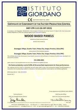 Certificates certificate of Comaccord (Xiamen) Building Material Co., Ltd. – certificate photo, supplier certificates section