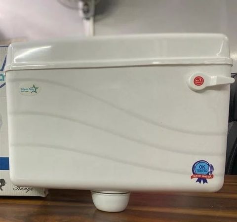 PVC Flushing Cistern Color White Material PVC Type Single Flush ...