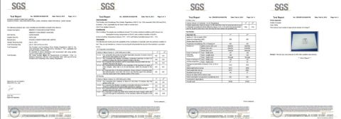 BS 5852 certificate from Xiquan Foam Co., Ltd.