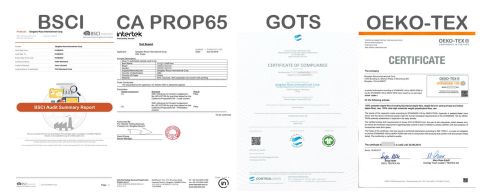 Certification certificate from Qingdao Rosa Home & Decor Co., Ltd.