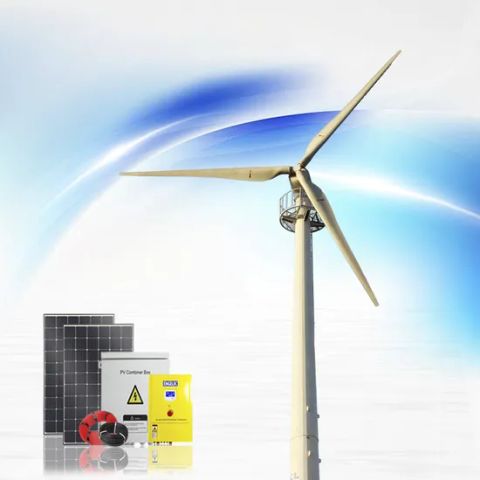 30kw 50kw Horizontal Wind Turbine 48V 120V Residential Wind Electric ...