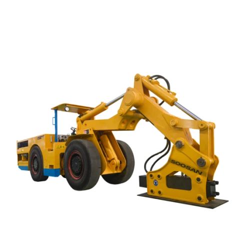 Underground Mobile Hydraulic Mineral Stone Ore Rock Breaking Crushing ...