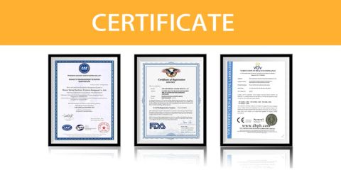 Our Certification certificate from Yangzhou Weller Sports Goods Co., Ltd