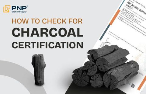 Charcoal Certification certificate from AGM Trading