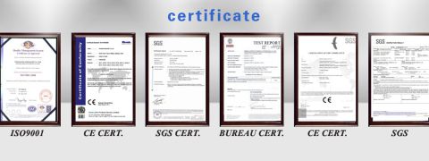certificate certificate from Orientools Industrial Co., Ltd.