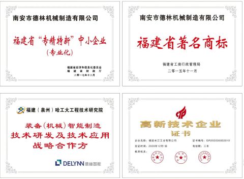 Domestic Certificate certificate of Delin Intelligent Technology Co., Ltd. – certificate photo, supplier certificates section