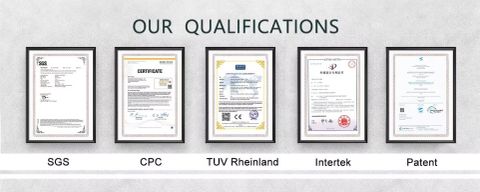 OUR QUALFICATIONS certificate from Hebei Ailuoha Import and Export Co., Ltd.