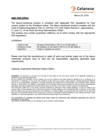 UHMWPE raw materials certificate from Guangzhou Pinsheng Automation Industry Co., Ltd.