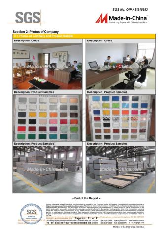 SGS certificate of Shandong Chengge Building Materials Co., Ltd. – certificate photo, supplier certificates section