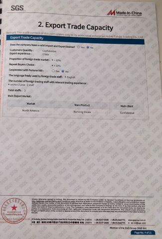 Company Certificate2 certificate from Suizhou Luhangjie Trading Co., Ltd