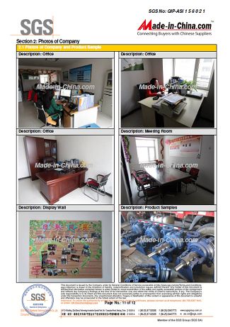 Company photos certificate from Shijiazhuang An Pump Machinery Co., Ltd.