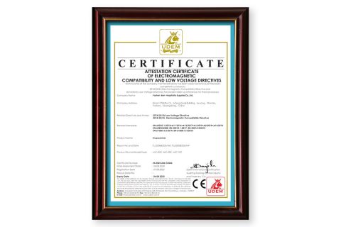 Attestation Certificate certificate from Foshan Ron Hospitality Supplies Co., Ltd.