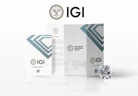 IGI certificate from HENAN GRACE JEWELRY CO., LTD.