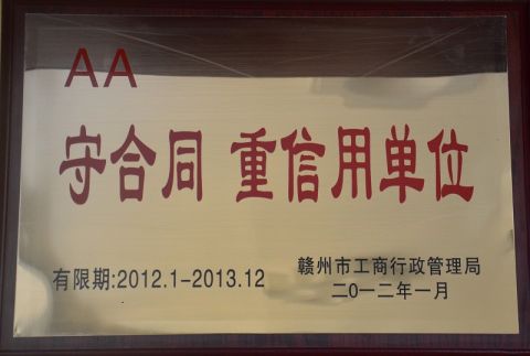 Company Certificate certificate from Jiangxi Gandong Mining Equipment Machinery Manufacturer