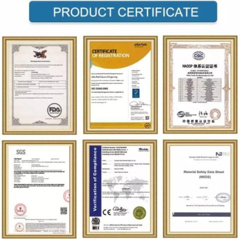 Certificates certificate of Taizhou Aipu International Trade Co., Ltd. – certificate photo, supplier certificates section