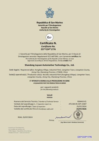 Certificates certificate from Liangshan Dingsheng International Trade Co., Ltd.