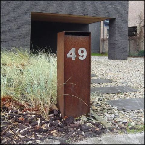 Freestanding Letterbox Unique Durable Steel Made Mailbox Origin China ...