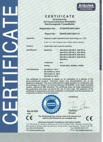 CE certificate from Guangzhou Newbelle Technology Co., Ltd.