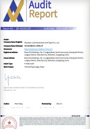 Our certificates certificate from Shenzhen Jinjinlu Import and Export Co., Ltd.