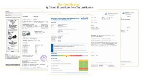 Certificates certificate from Jiande Dawu Webbing Co., Ltd.