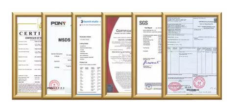 Our Certificates certificate from Zhongwu New Energy (Shandong) Group Co., Ltd