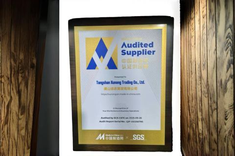 SGS certificate from Tangshan Xunong Trading Co., Ltd.