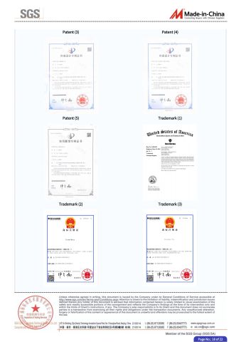 SGS certificate of Zhejiang Farmertec Power Technology Co., Ltd. – certificate photo, supplier certificates section