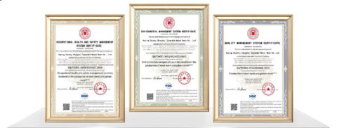 Certificates certificate from Anping Haopeng Metal Wire Mesh Co., Ltd.