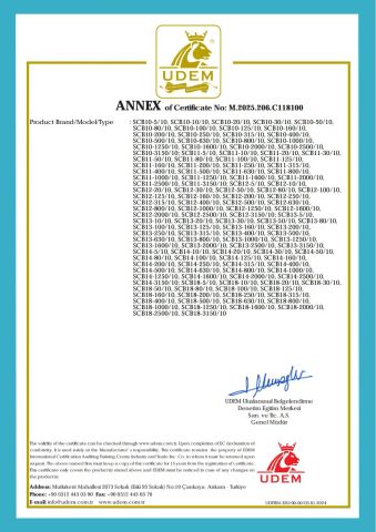 3 certificate from Beite Transformer Co., Ltd.