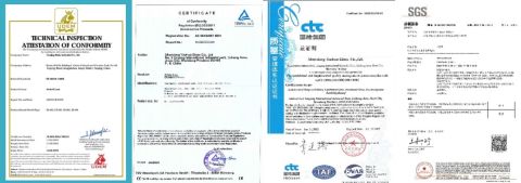 CERTIFICATE certificate from Nanjing Qfan Technology Co., Ltd.