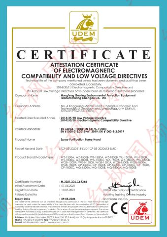 CE Certification certificate from Chengdu Ample Import and Export Co., Ltd.