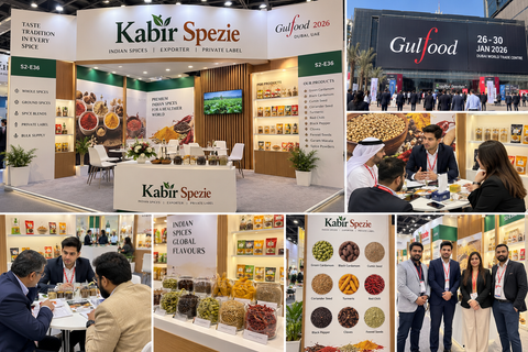 Gulfood 2026 event from Kabir Spezie